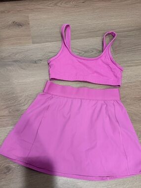 Aritzia tenis skirt matching set
